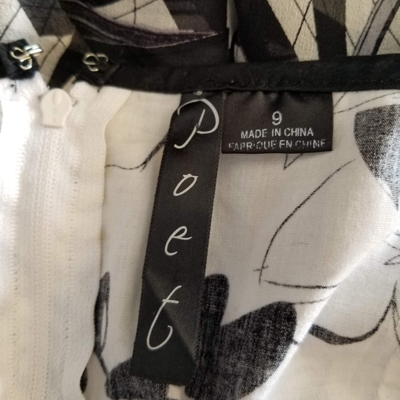 Poet spagetti strap summer dress - Picture 6 of 6